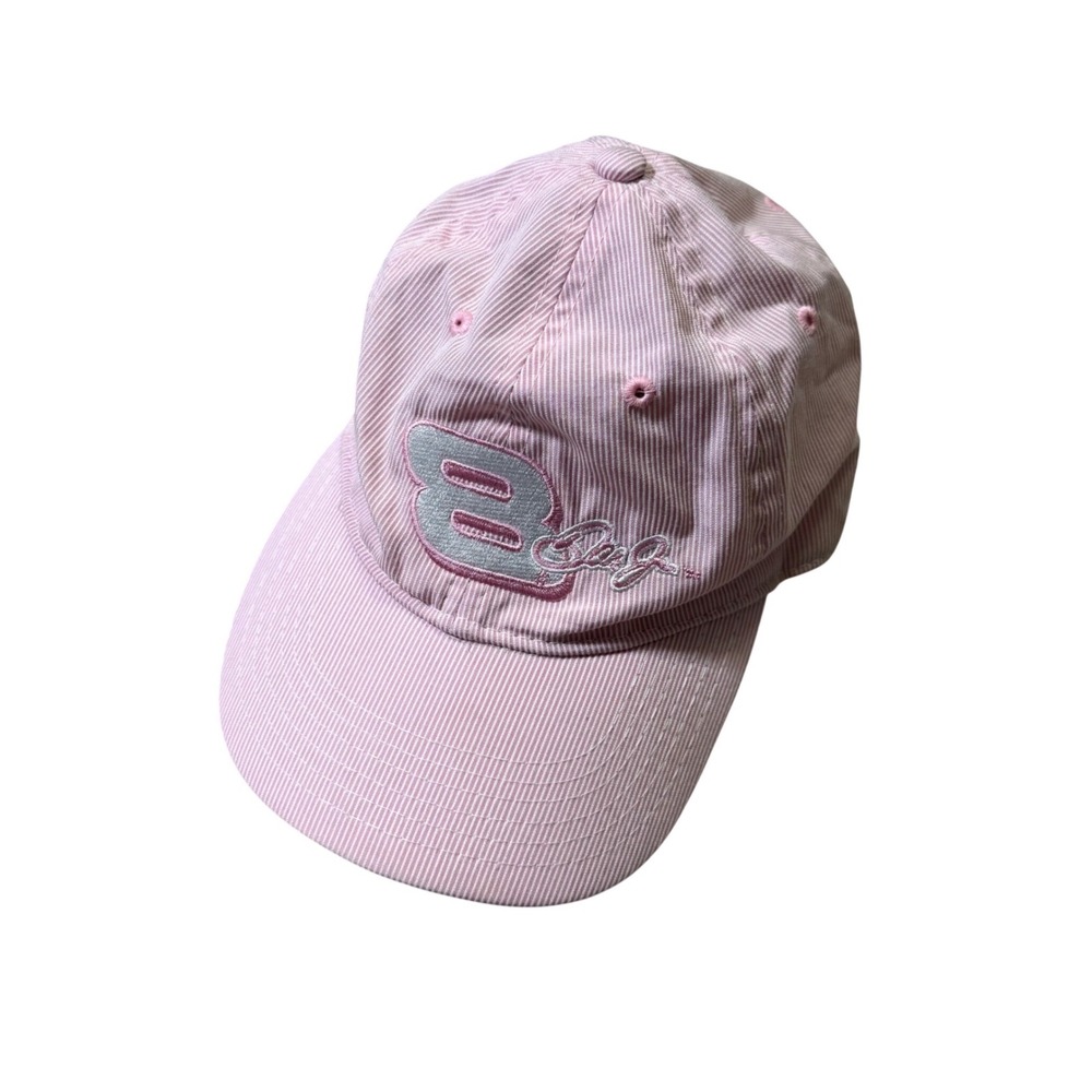 Chase Authentics Dale Earnhardt Jr #8 Hat Pink Racing Cap Y2K Nascar Coquette